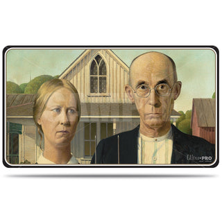 Fine Art Standard Size Playmat - American Gothic - Playmats Sealed