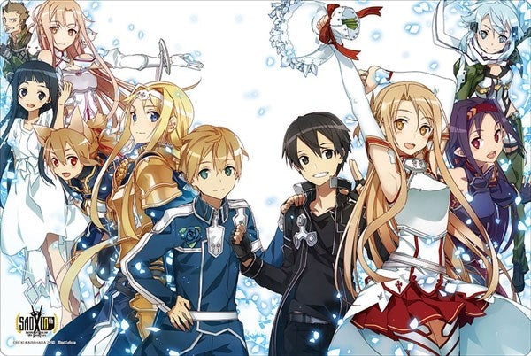 Bushiroad Rubber Mat Collection Vol.503: Sword Art Online 10th Anniversary abec Art Works Cover (503) - Playmats Sealed
