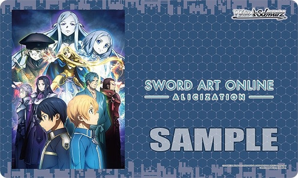 Weiss Schwarz Preorder Playmat - Sword Art Online -Alicization- - Playmats Sealed