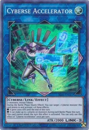 Cyberse Accelerator (1) (IGAS) - YuGiOh Single