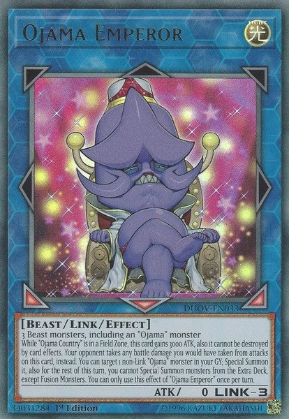 Ojama Emperor (33) (DUOV) - YuGiOh Single