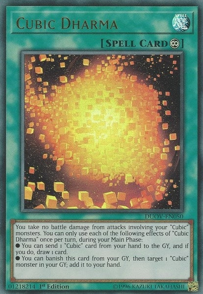 Cubic Dharma (50) (DUOV) - YuGiOh Single
