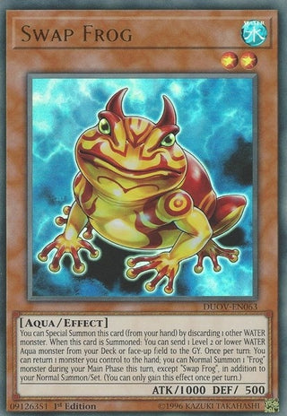 Swap Frog (63) (DUOV) - YuGiOh Single