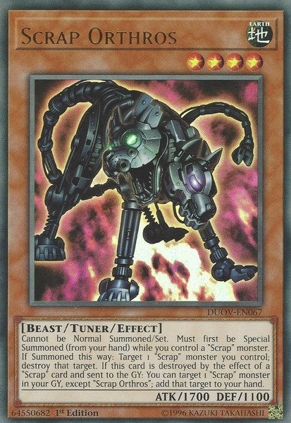 Scrap Orthros (67) (DUOV) - YuGiOh Single
