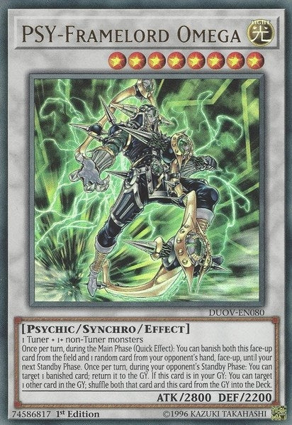 PSY-Framelord Omega (80) (DUOV) - YuGiOh Single