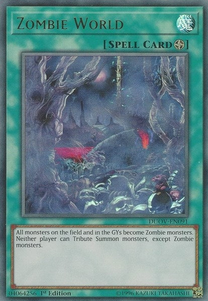 Zombie World (91) (DUOV) - YuGiOh Single
