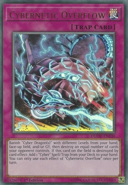 Cybernetic Overflow (100) (DUOV) - YuGiOh Single