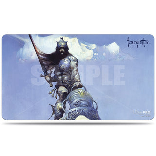 Silver Warrior Playmat by Frank Frazetta - Playmats Sealed