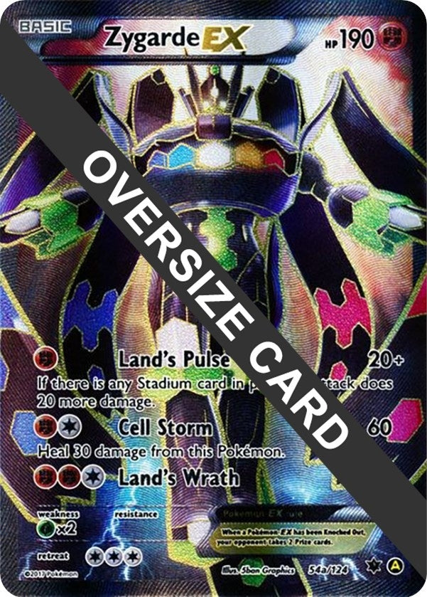 Image for Zygarde EX - 54a/124 (054a/124) (Jumbo Cards) - Pokemon