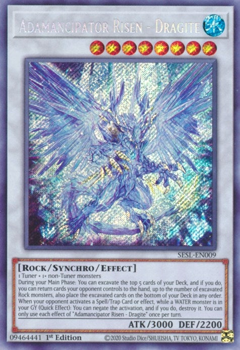 Adamancipator Risen - Dragite (9) (SESL) - YuGiOh Single