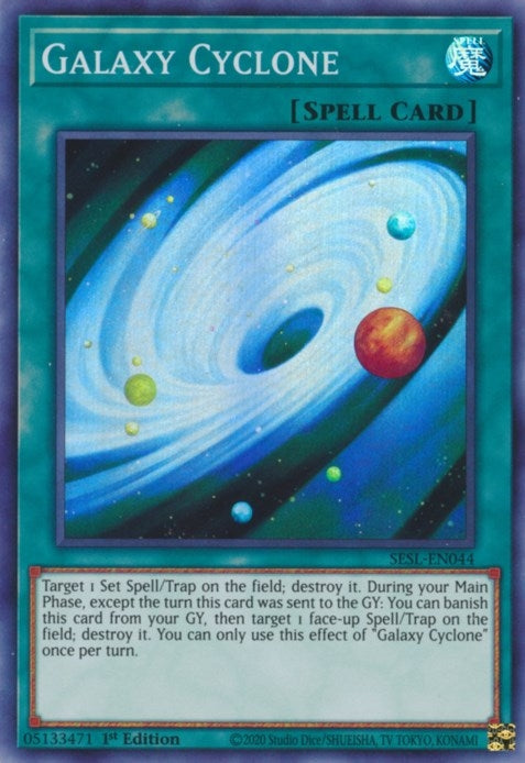 Galaxy Cyclone (44) (SESL) - YuGiOh Single