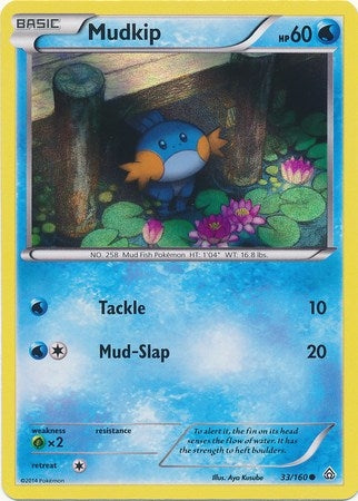 Image for Mudkip - 33/160 (Sheen Holo) (033/160) (Miscellaneous Cards & Products) - Pokemon