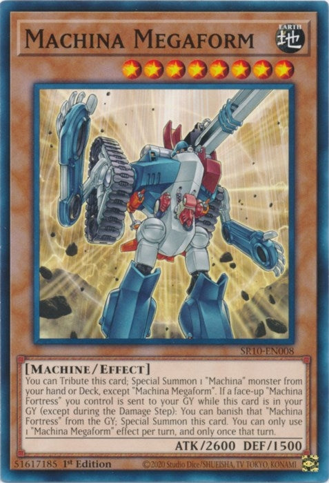 Machina Megaform (10008) (SR10) - YuGiOh Single
