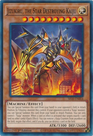Jizukiru the Star Destroying Kaiju (10014) (SR10) - YuGiOh Single