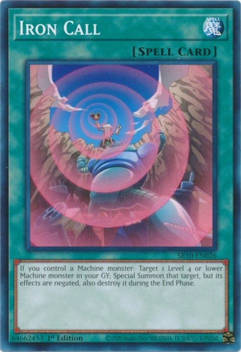 Iron Call (10026) (SR10) - YuGiOh Single