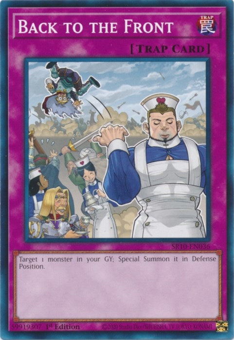 Back to the Front (10036) (SR10) - YuGiOh Single