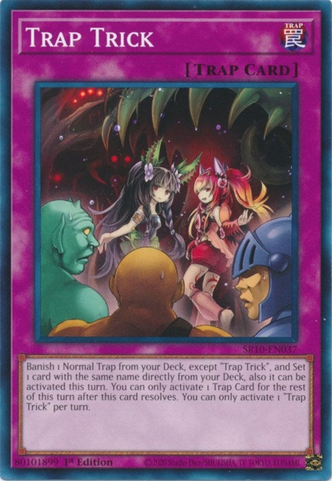 Trap Trick (10037) (SR10) - YuGiOh Single