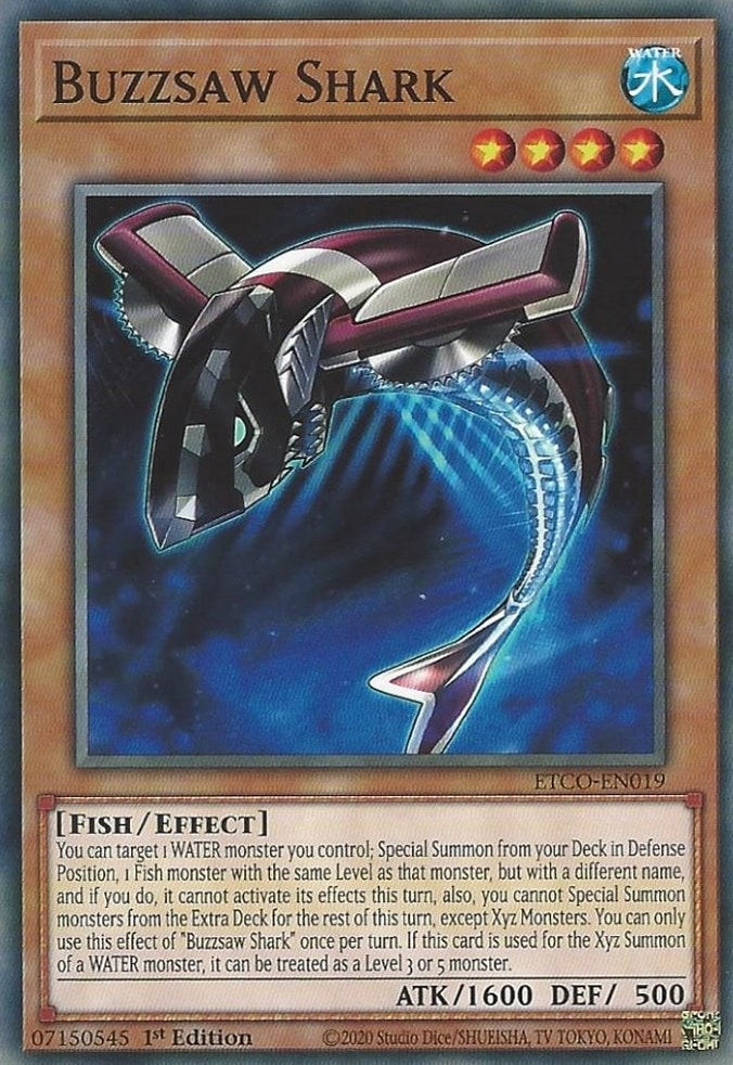 Buzzsaw Shark (19) (ETCO) - YuGiOh Single