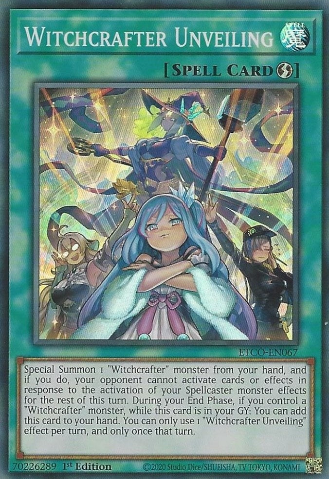 Witchcrafter Unveiling (67) (ETCO) - YuGiOh Single