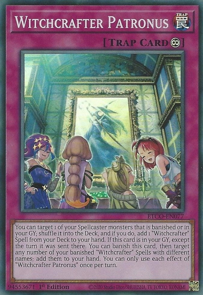 Witchcrafter Patronus (77) (ETCO) - YuGiOh Single