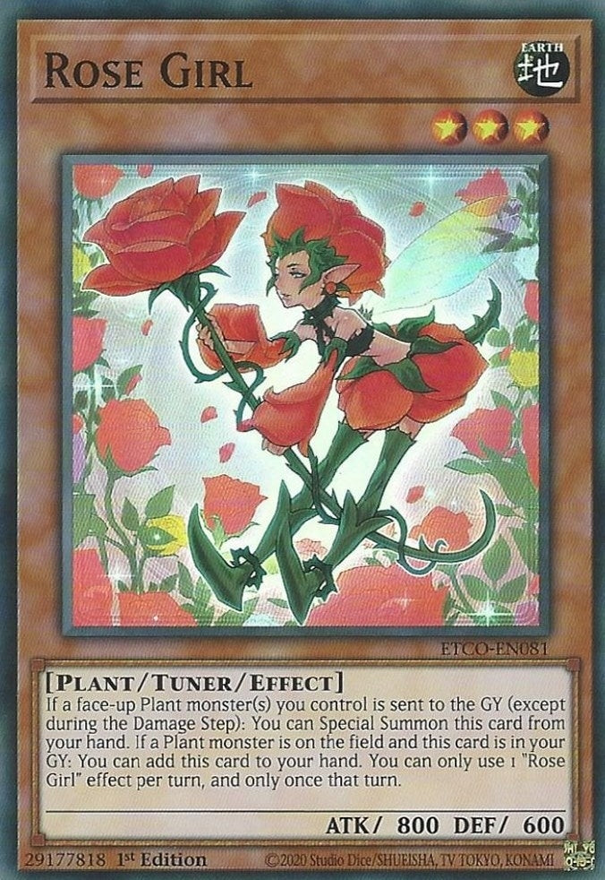 Rose Girl (81) (ETCO) - YuGiOh Single