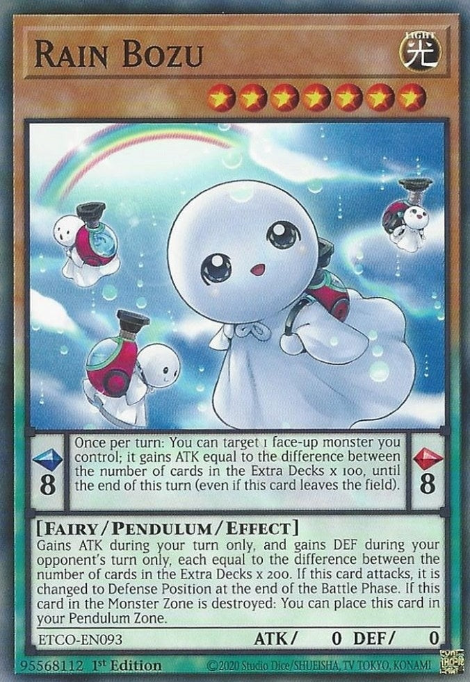 Rain Bozu (93) (ETCO) - YuGiOh Single
