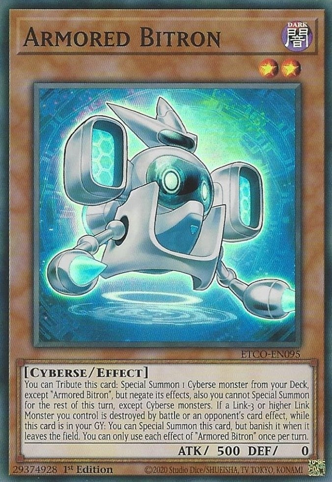 Armored Bitron (95) (ETCO) - YuGiOh Single