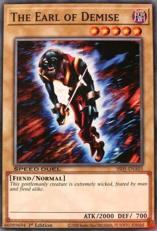 The Earl of Demise (503) (SS05) - YuGiOh Single