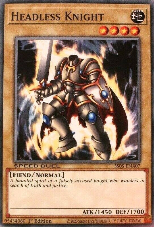 Headless Knight (507) (SS05) - YuGiOh Single