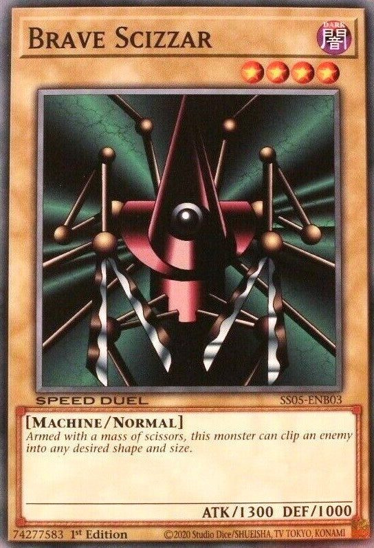 Brave Scizzar (503) (SS05) - YuGiOh Single