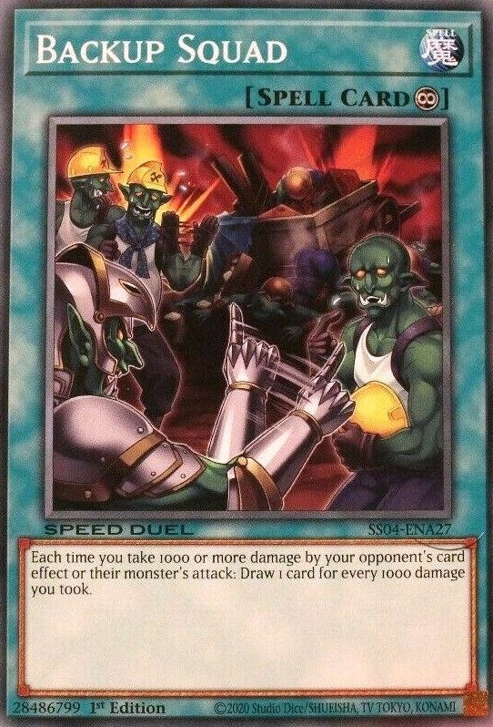 Backup Squad (427) (SS04) - YuGiOh Single