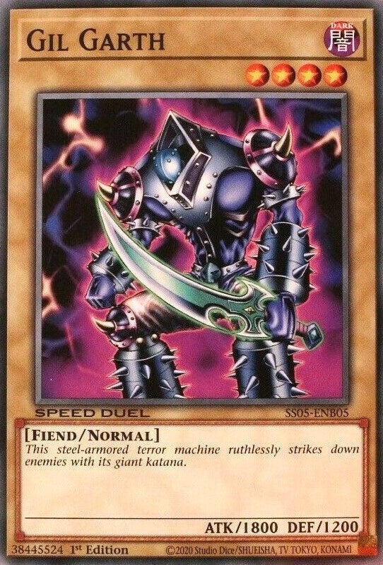 Gil Garth (505) (SS05) - YuGiOh Single