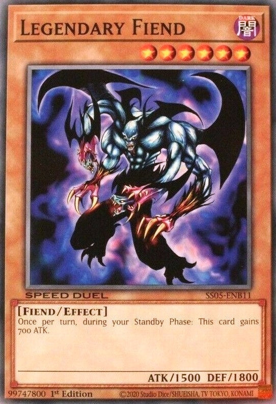Legendary Fiend (511) (SS05) - YuGiOh Single