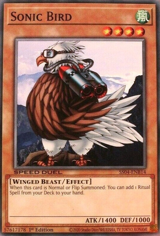 Sonic Bird (414) (SS04) - YuGiOh Single