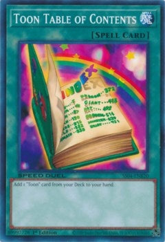 Toon Table of Contents (420) (SS04) - YuGiOh Single