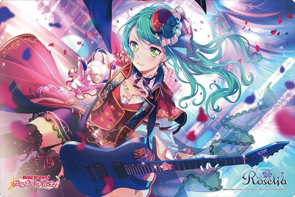 Bushiroad Rubber Mat Collection Vol.595: BanG Dream! Girls Band Party! - Sayo Hikawa (595) - Playmats Sealed
