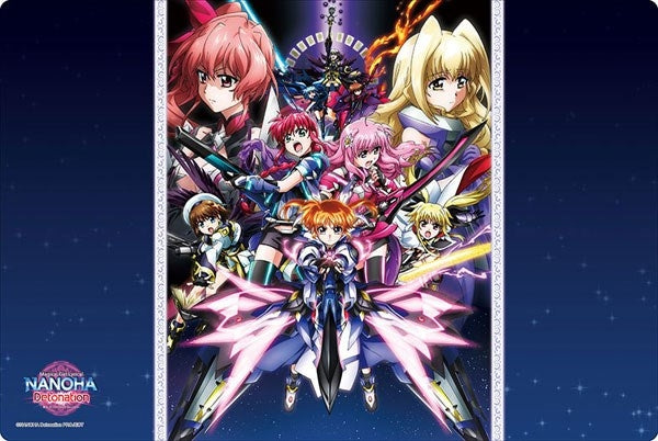 Bushiroad Rubber Mat Collection Vol.630: Magical Girl Lyrical Nanoha Detonation (630) - Playmats Sealed