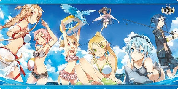 Bushiroad Rubber Mat (Wide) Sword Art Online 10th Anniversary - Soda Iro no Panorama - Playmats Sealed