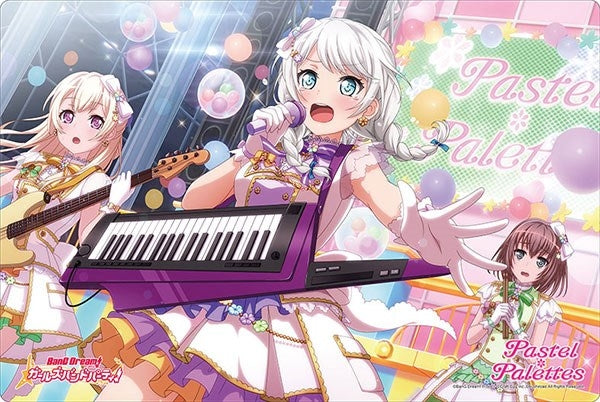 Bushiroad Rubber Mat Collection Vol.547: BanG Dream! Girls Band Party! - Eve Wakamiya (547) - Playmats Sealed