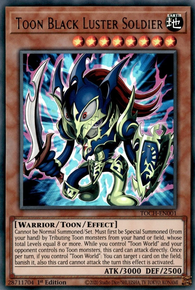 Toon Black Luster Soldier (1) (TOCH) - YuGiOh Single