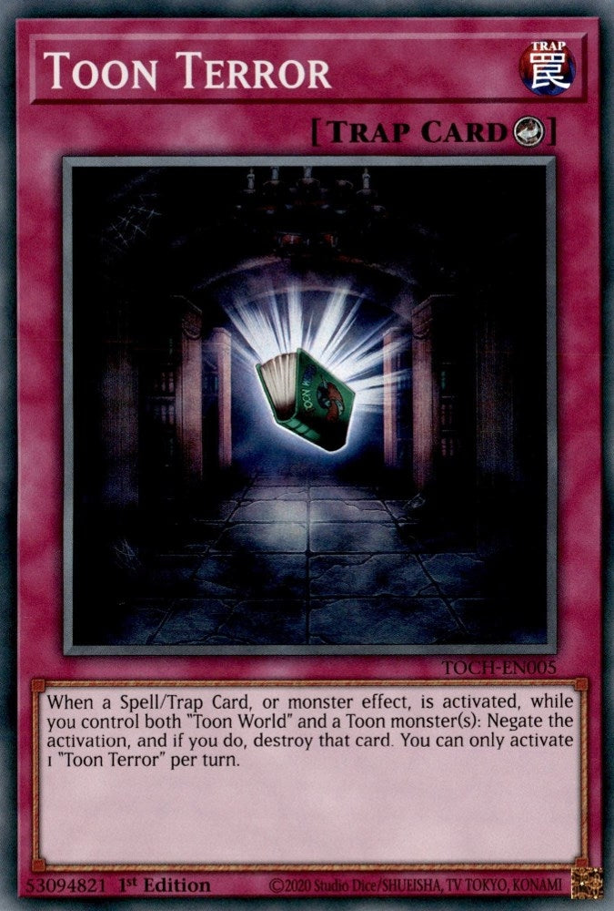 Toon Terror (5) (TOCH) - YuGiOh Single