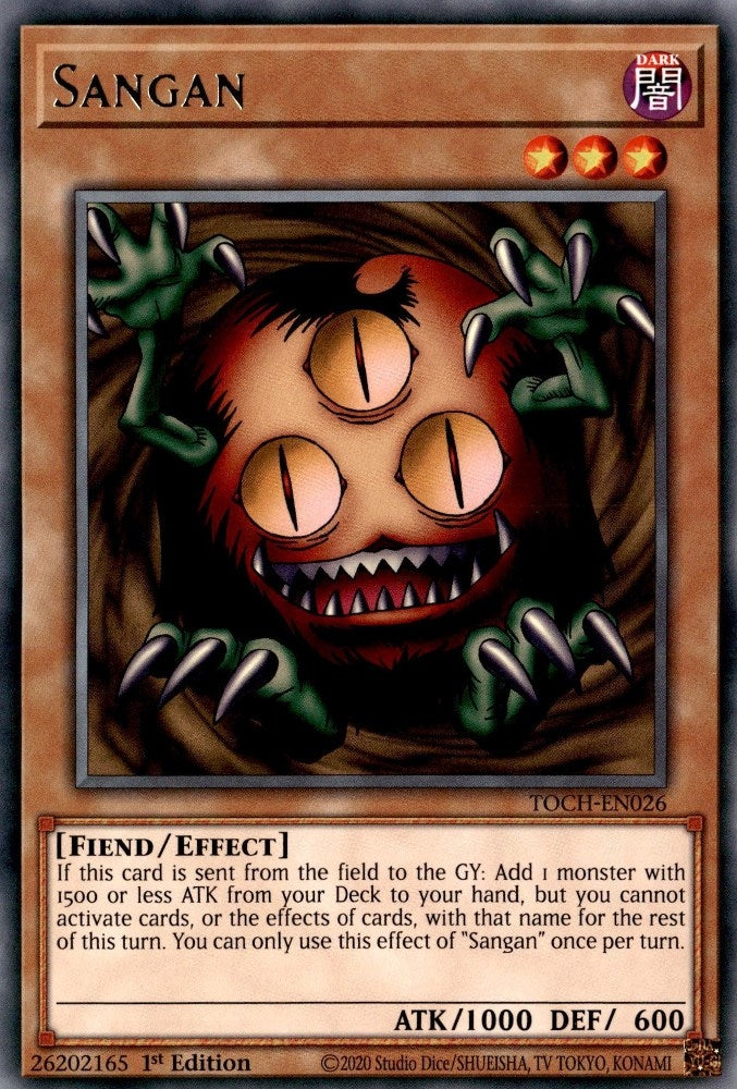 Sangan (26) (TOCH) - YuGiOh Single