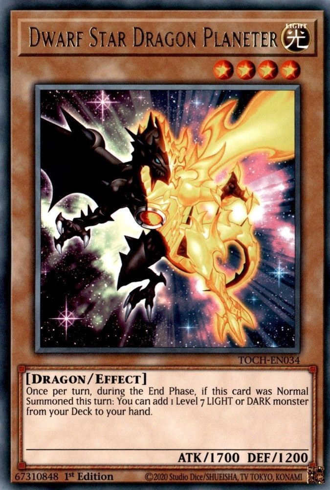 Dwarf Star Dragon Planeter (34) (TOCH) - YuGiOh Single