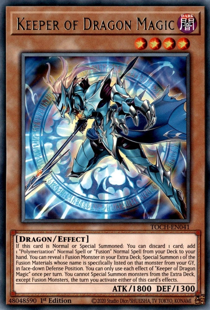 Keeper of Dragon Magic (41) (TOCH) - YuGiOh Single
