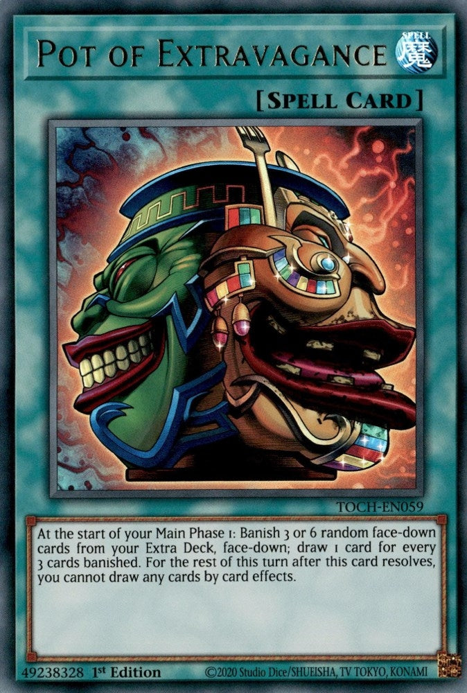 Pot of Extravagance (59) (TOCH) - YuGiOh Single