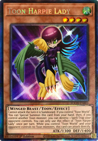 Toon Harpie Lady (CR) (2) (TOCH) - YuGiOh Single