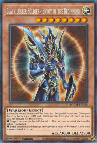 Black Luster Soldier - Envoy of the Beginning (CR) (29) (TOCH) - YuGiOh Single