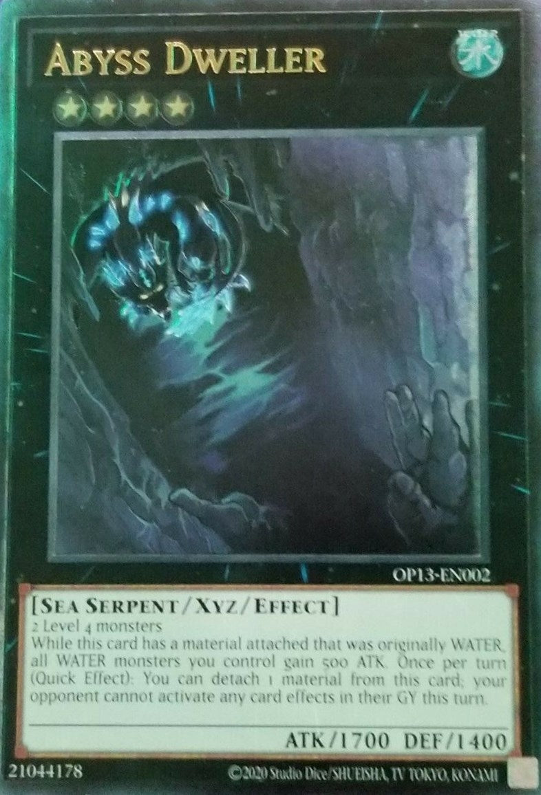 Abyss Dweller (UTR) (13002) (OP13) - YuGiOh Single