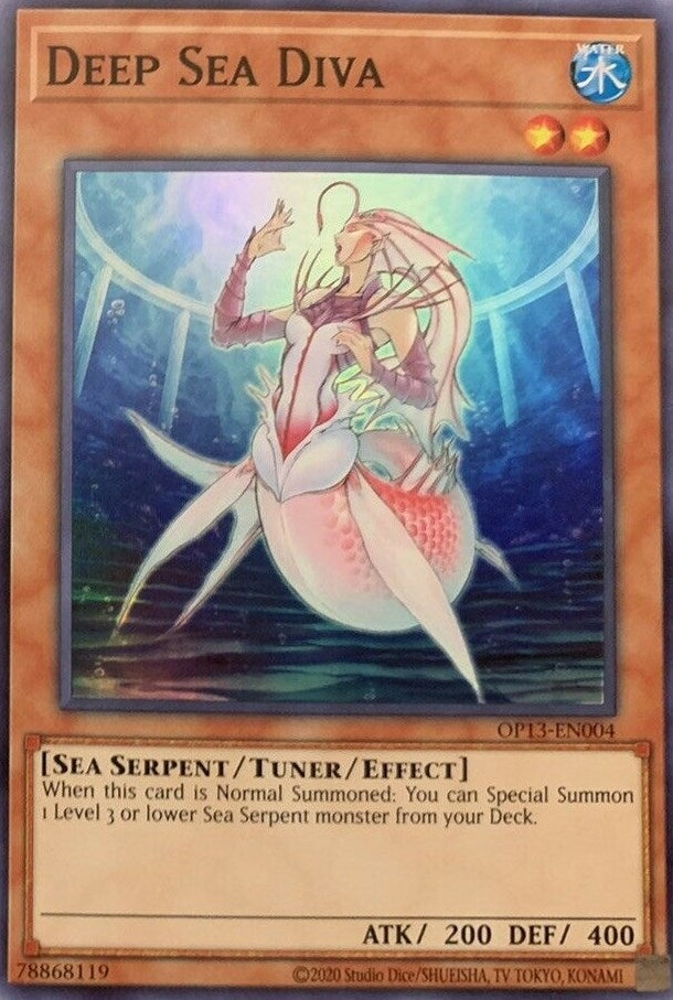Deep Sea Diva (13004) (OP13) - YuGiOh Single