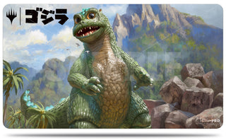 Babygodzilla Ruin Reborn Playmat for Magic: The Gathering - Playmats Sealed